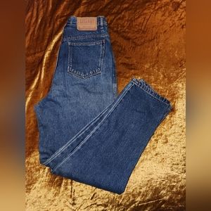 Gitano Vintage 1980s High Rise Mom Jeans Dark Wash